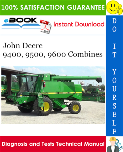 jd 9600 combine service manual