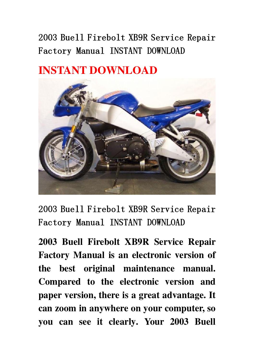 2003 buell blast service manual