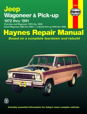 1989 jeep grand wagoneer owners manual