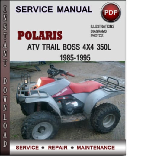 1992 polaris trail boss 350l 4x4 owners manual