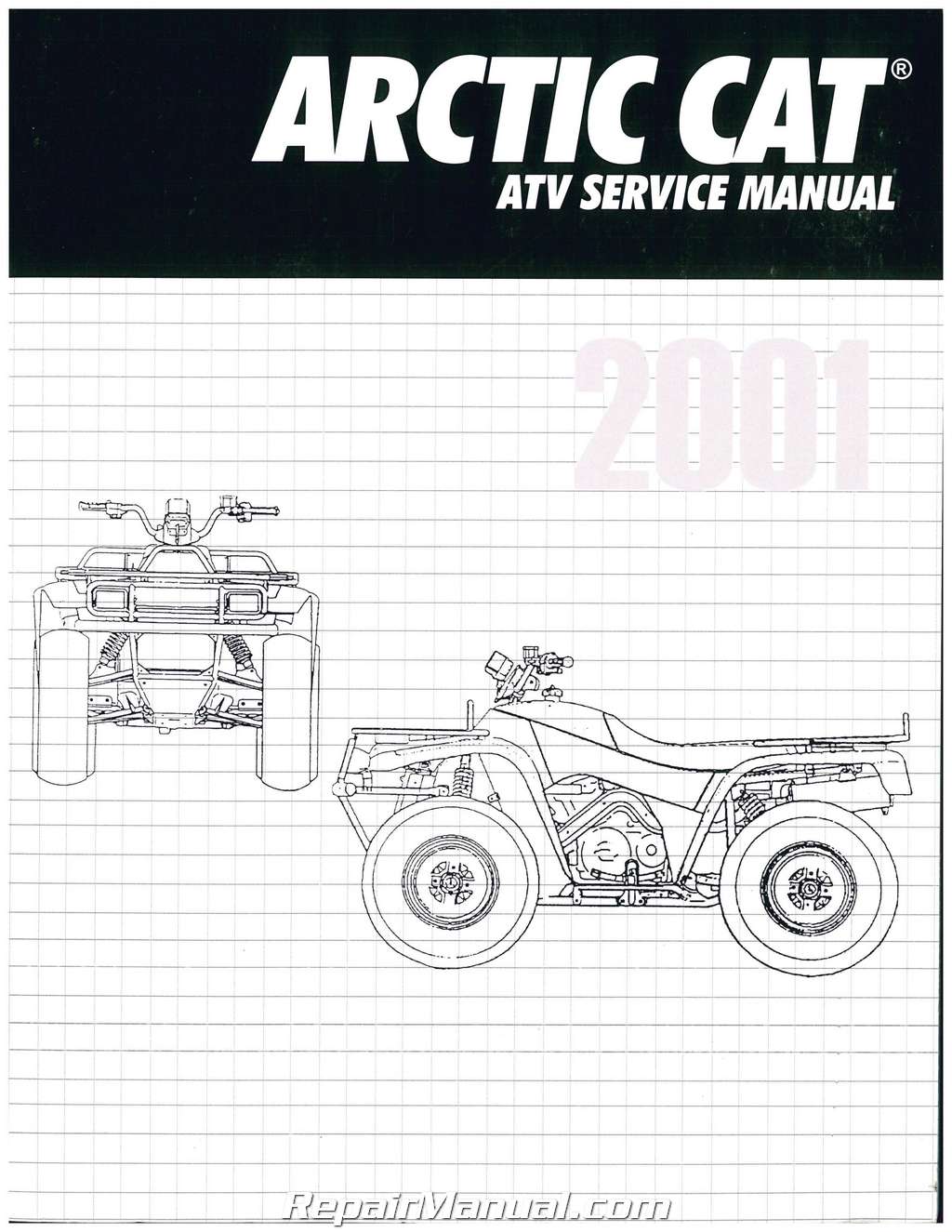 2001 arctic cat atv owners manual