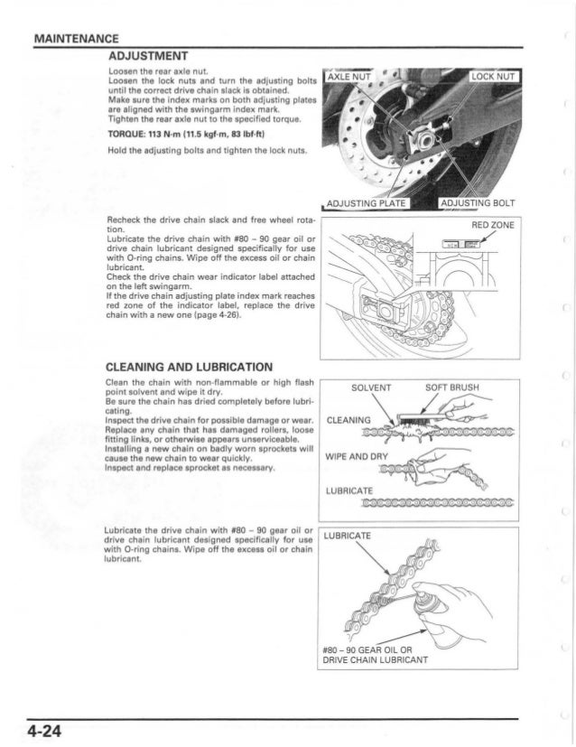 2007 honda cbr600rr owners manual