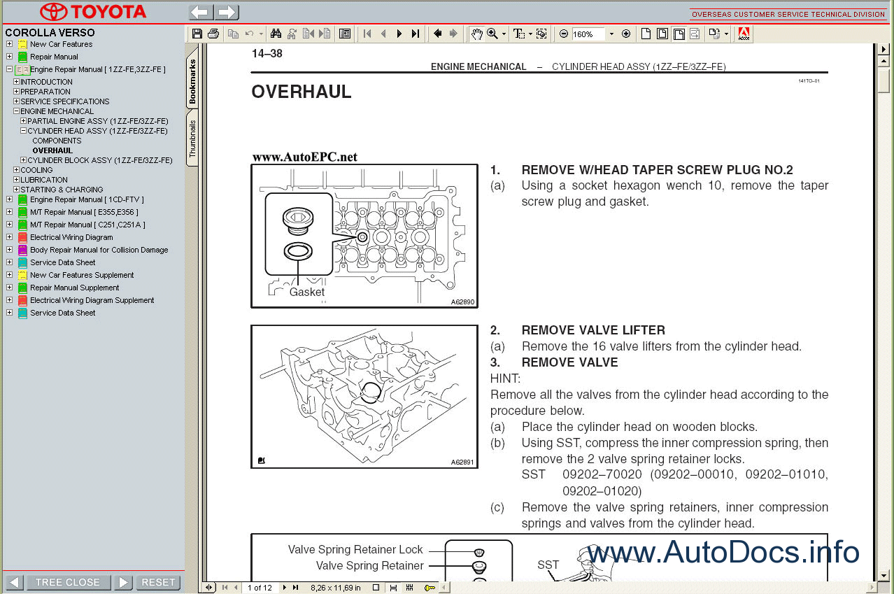2010 toyota corolla service manual pdf download