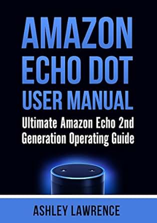 amazon echo dot user manual pdf