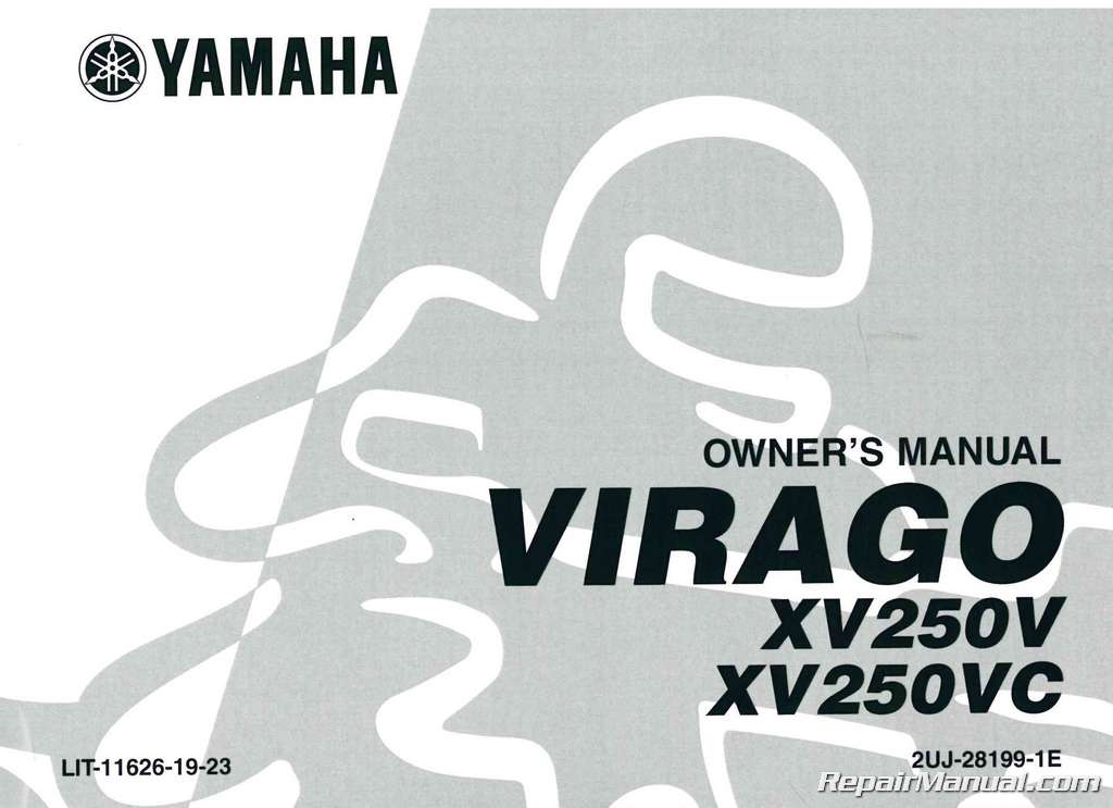 1982 yamaha virago 750 service manual download