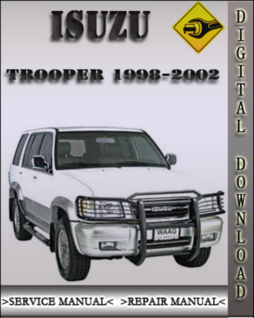 1999 isuzu trooper owners manual