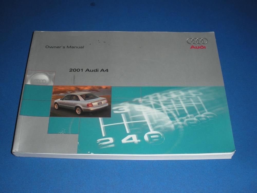 2001 audi a4 owners manual