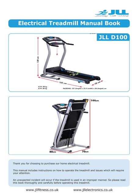 sportcraft tx2 5 treadmill owners manual