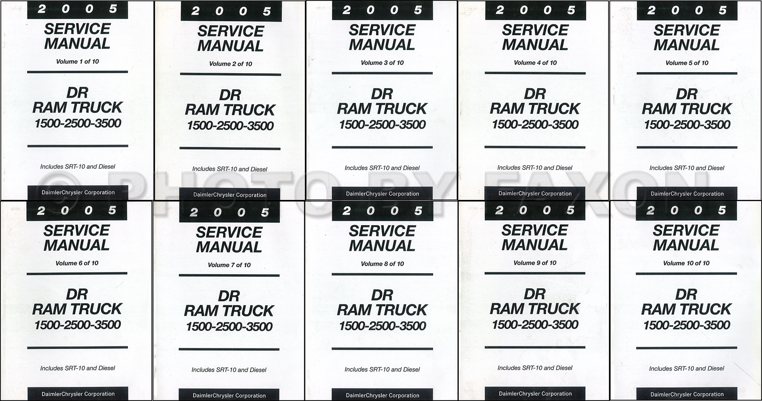 2005 dodge ram 2500 service manual