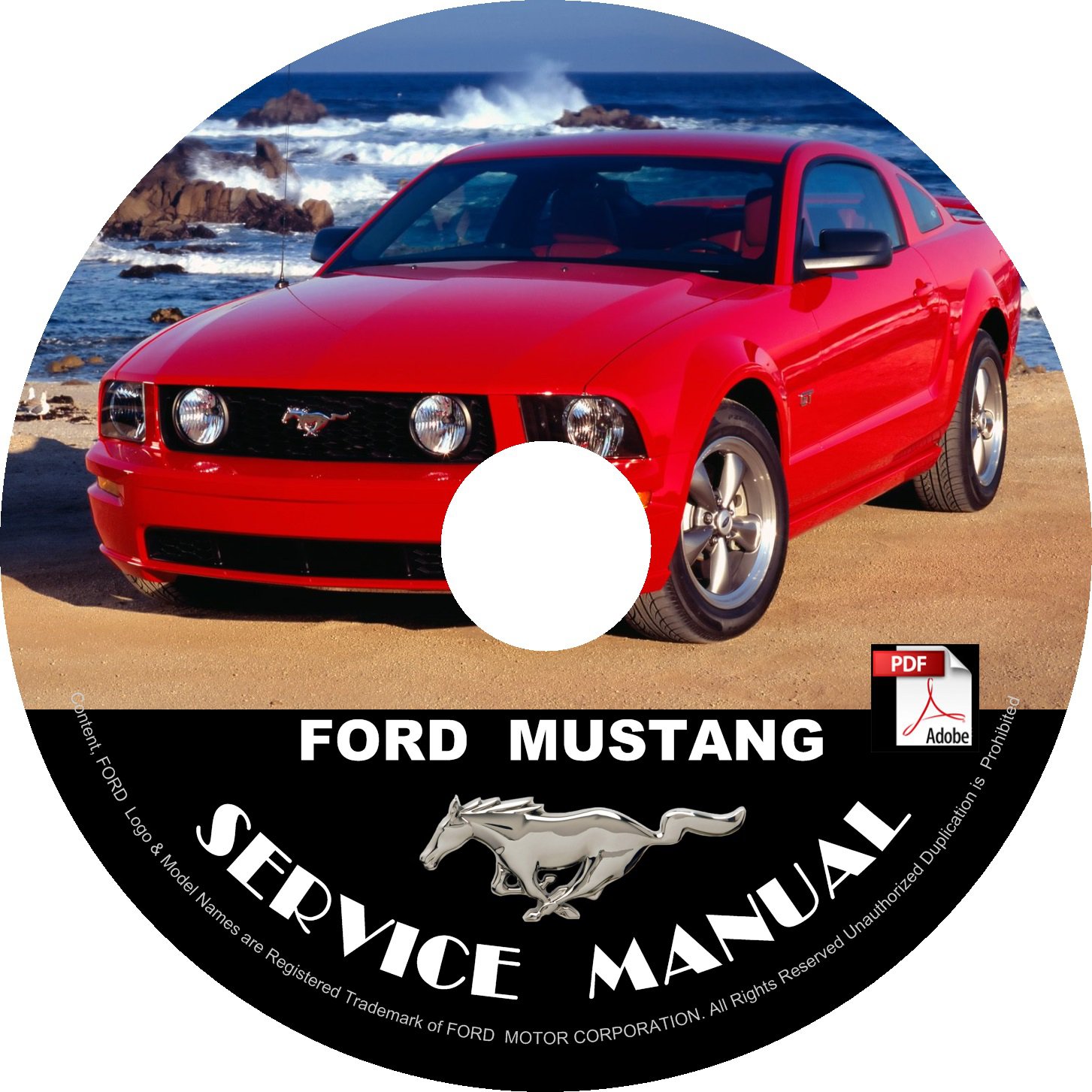 2007 ford mustang service manual