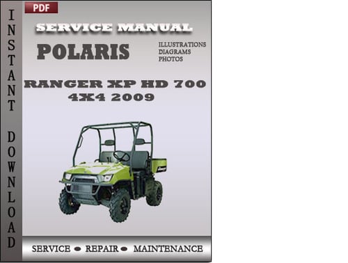 2009 polaris ranger 700 service manual