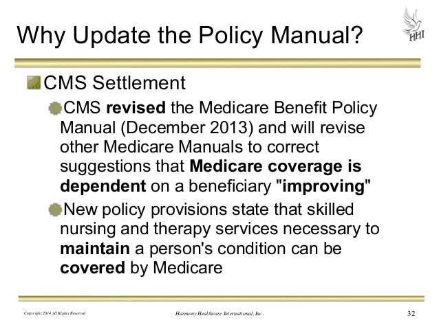 cms benefit policy manual chapter 2