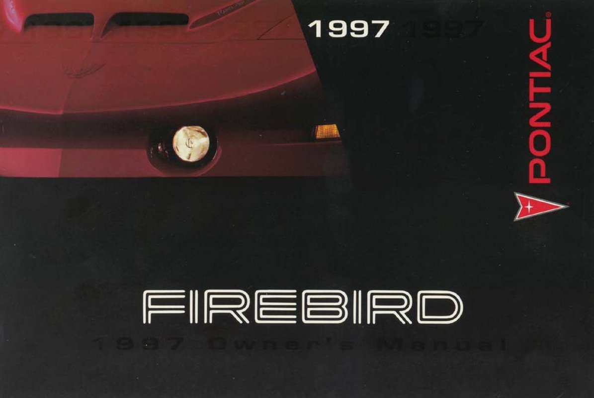 1985 pontiac firebird owners manual