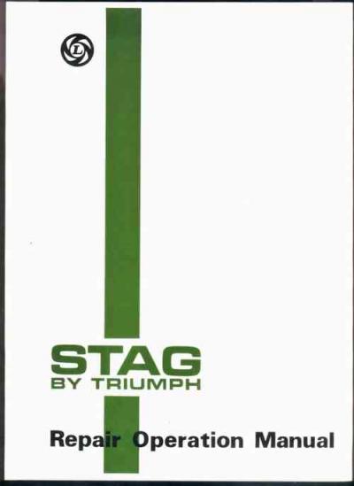 triumph stag owners manual pdf