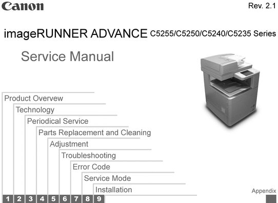 canon imagerunner advance c5030 user manual