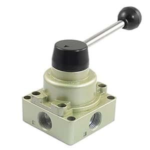 2 way 2 position manual hydraulic control valve